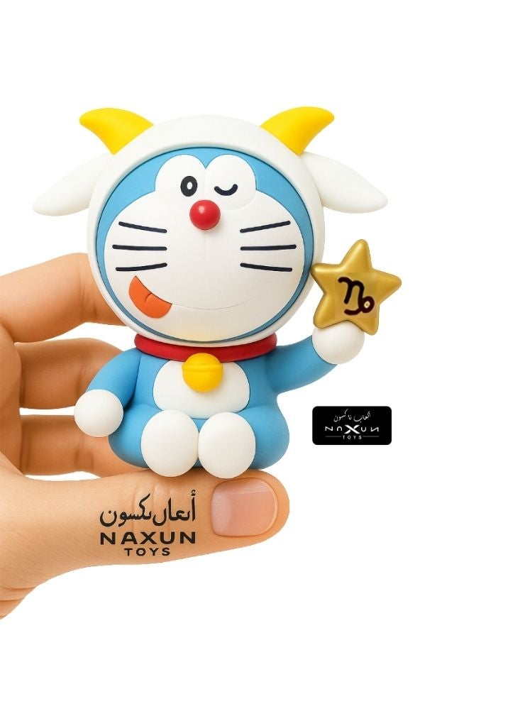 Doraemon Cute Doraemon Collectible Figure – Zodiac Capricorn Star Edition PVC Toy - Image 2