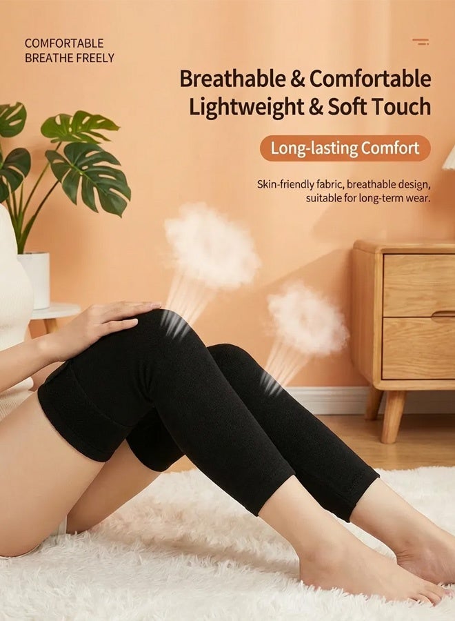 دعم ركبة سميك ومريح لكبار السن: دفء وراحة للمفاصل الباردة - Image 3