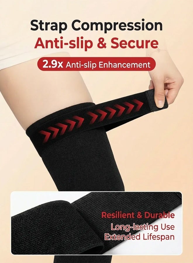 دعم ركبة سميك ومريح لكبار السن: دفء وراحة للمفاصل الباردة - Image 5