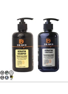 DR MED Keratin Professional Strength Hair Care Duo: Shampoo and Conditioner (350mL each) pack of 2 - pzsku/Z623A9F044DE26E55452CZ/45/_/1727598264/5497ef09-150f-4938-98b9-0b5726c3b920