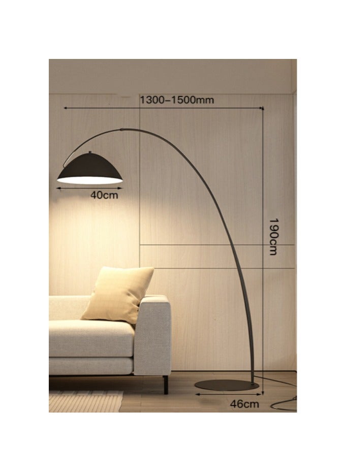 Post Modern Floor Light Black Metal High Fidelity Contemporary Style Standing Bedroom Indoor LED Floor Lamp - Image 2