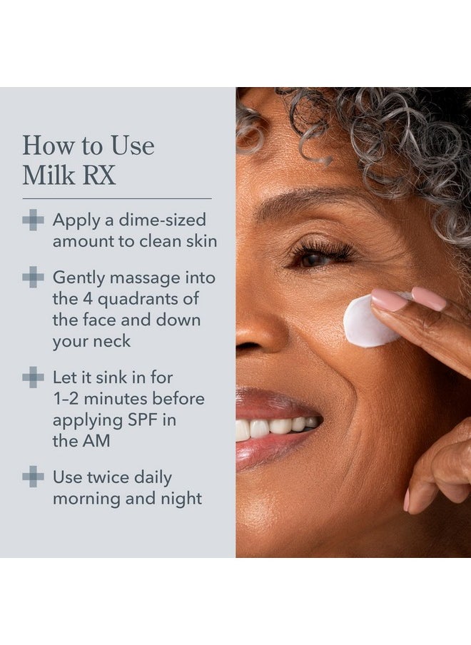 Beekman 1802 Beekman 1802 Milk RX Advanced Better Aging Face Cream - Goat Milk Protein Exosomes & Polypeptide Facial Moisturizer - Doctor Formulated for Collagen Boosting & Skin Firming - Fragrance Free  - Image 5