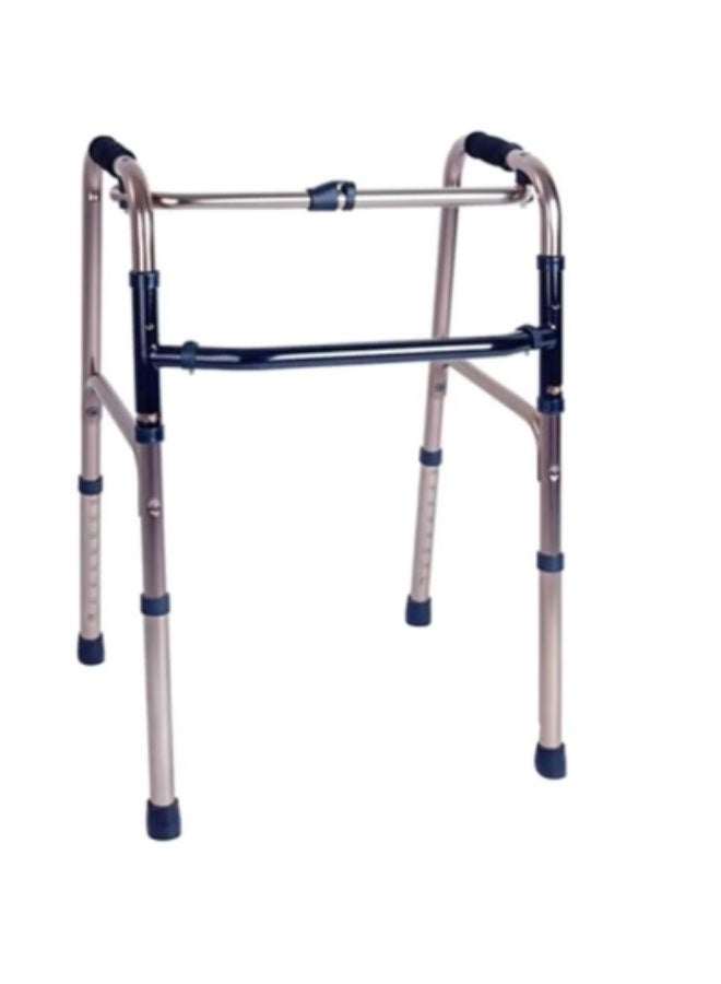 مشاية من الألومنيوم – خفيفة ومتينة – سهلة التحريك للأمام والخلف – دعم واستقرار للجنسين