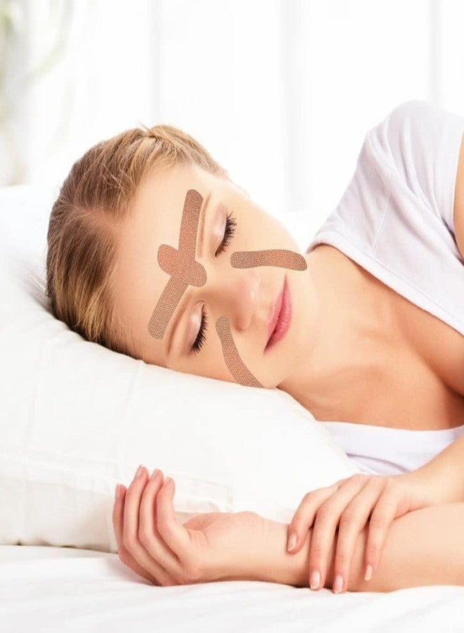 Rinpoche Face Lift Tape Anti-Wrinkle Patches Facial Lifting Tape Myofascial Face Tightening Eye Neck Lift Tape for Women's (Brown) (Pack Of 1) - Image 4