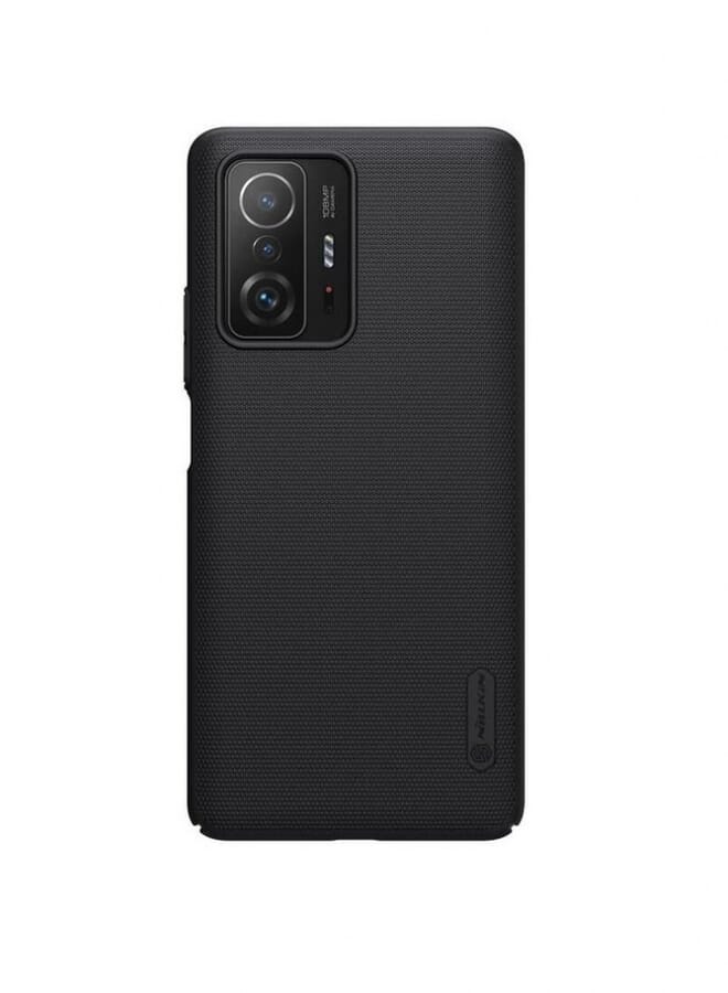 Nillkin Super Frosted Shield Back Hard Case Cover For Xiaomi Mi 11T/11T Pro Black - Image 1