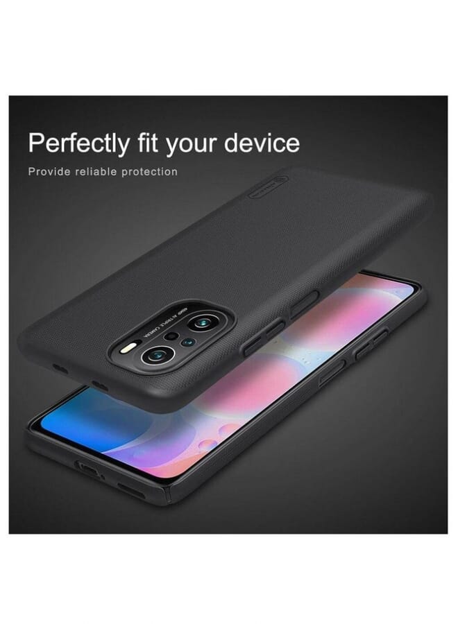 Nillkin Super Frosted Shield Back Hard Case Cover For Xiaomi Mi 11T/11T Pro Black - Image 2