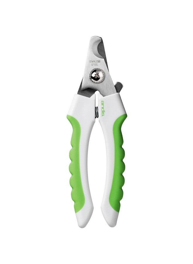 Andis 65700 Animal Nail Cutter for Small Breeds - Stainless Steel Blades with Sharp Efficiency - Designed for Repeated Use & Recommended by Pet Trainers Medium Size & White/Green - Image 5
