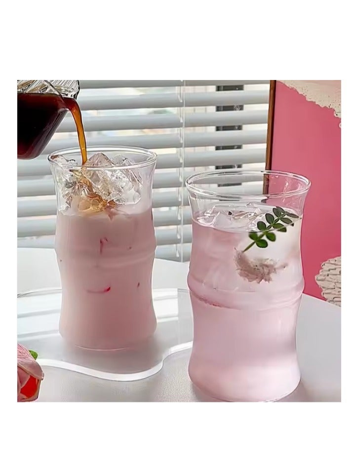 بورتال كوب مايوركا مقاوم لدرجات الحرارة من بورتال هوم اند كيتشن - كوب ماء بارد للثلج والعصير والقهوة - قطعه - شفاف - Image 4