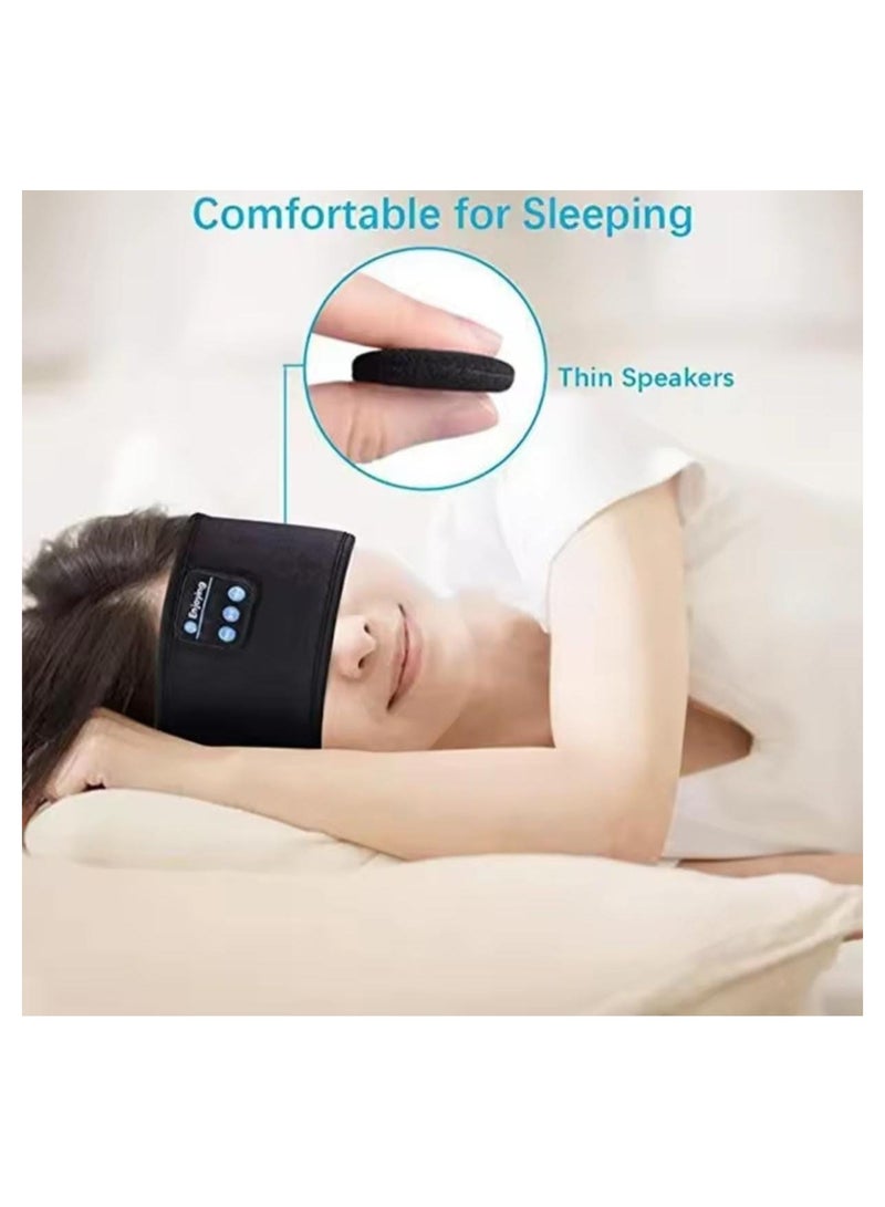 Fone Bluetooth Earphones Sports Sleeping Headband Elastic Wireless Headphones Music Eye Mask Wireless Bluetooth Headset Headband - Image 4