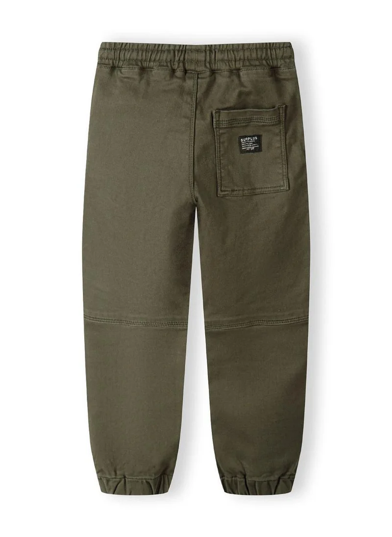مينوتي Kids Boys  Knitted Cargo Trousers With Drawcord
