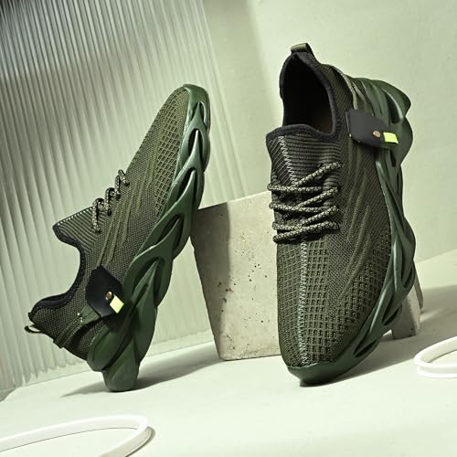 Cruiser Sneaker for Men | Lightweight & Stylish | Breathable Mesh Lace-Up Shoes | Casual Wear, Gym, & Street Style 2644-4 - Image 3