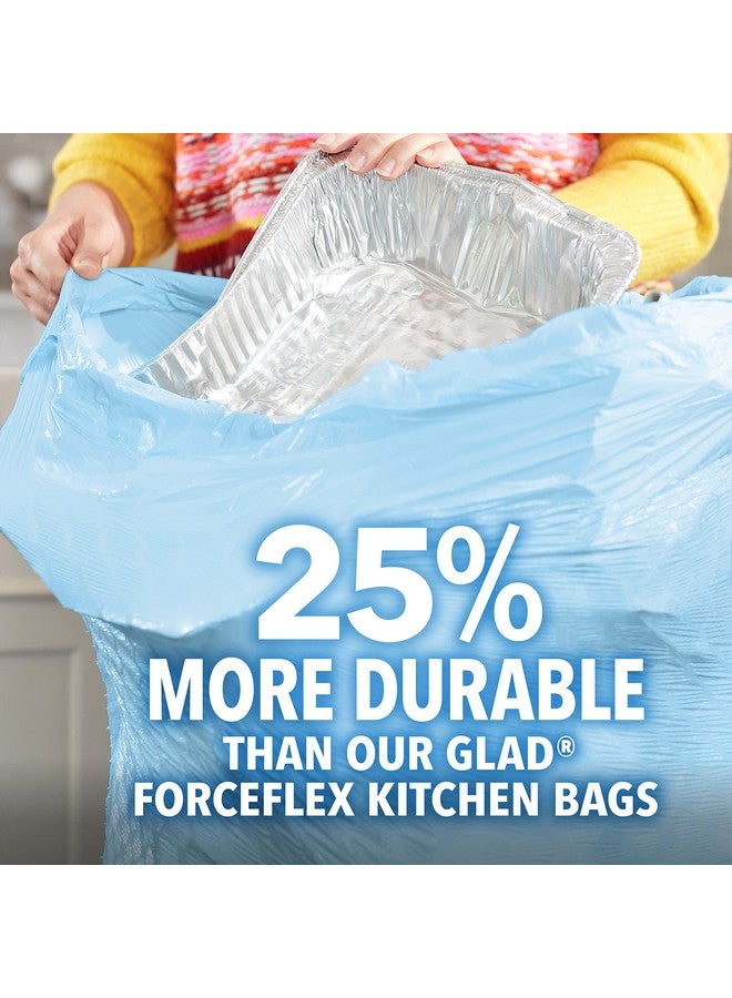 Glad ForceFlex MaxStrength Trash Bags, 13 Gal, Beachside Breeze, 34 Ct (Package May Vary) - Image 1