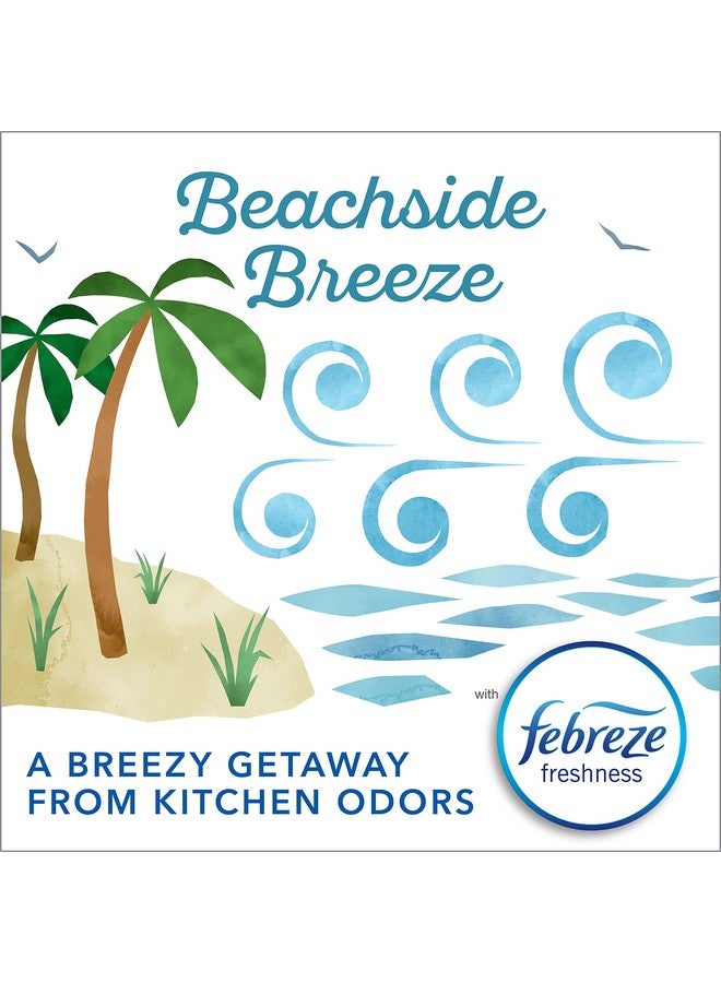 Glad ForceFlex MaxStrength Trash Bags, 13 Gal, Beachside Breeze, 34 Ct (Package May Vary) - Image 4