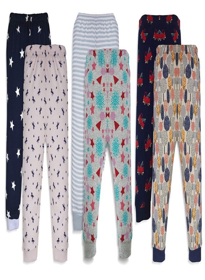X2O Unisex Pajama Bottom ( RP001 _ Multicolored _ 12-18 months ) ( Pack of 6 ) - Image 4