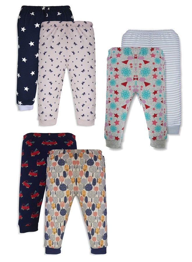 X2O Unisex Pajama Bottom ( RP001 _ Multicolored _ 12-18 months ) ( Pack of 6 ) - Image 5