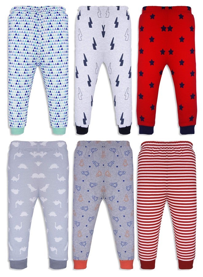 X2O Unisex Pajama Bottom ( RP001 _ Multicolored _ 12-18 months ) ( Pack of 6 ) - Image 2