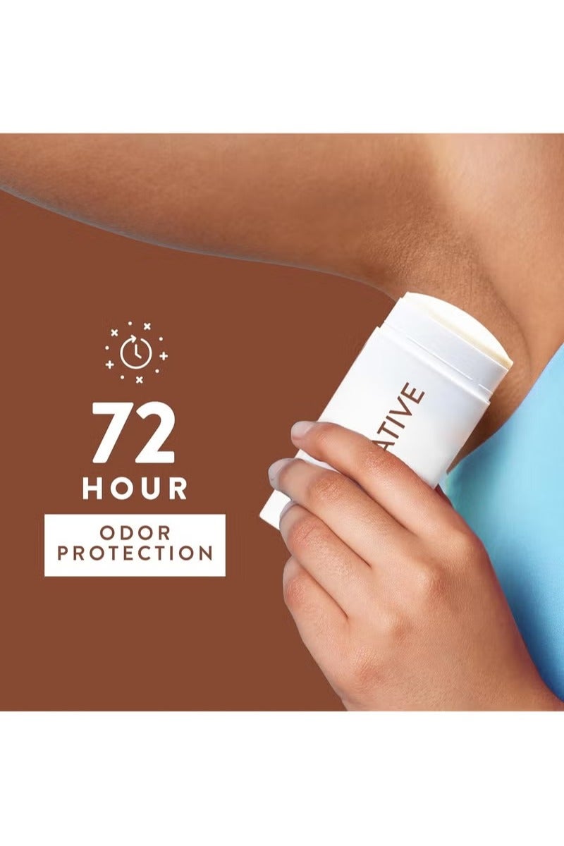 نيتيف مزيل الرائحة يحتوي على مكونات مشتقة طبيعيا، 72 ساعة التحكم في الرائحة. مزيل الرائحة للنساء والرجال، خالي من الألومنيوم مع صودا الخبز، زيت جوز الهند وزبدة الشي. جوز الهند والفانيليا - Image 4