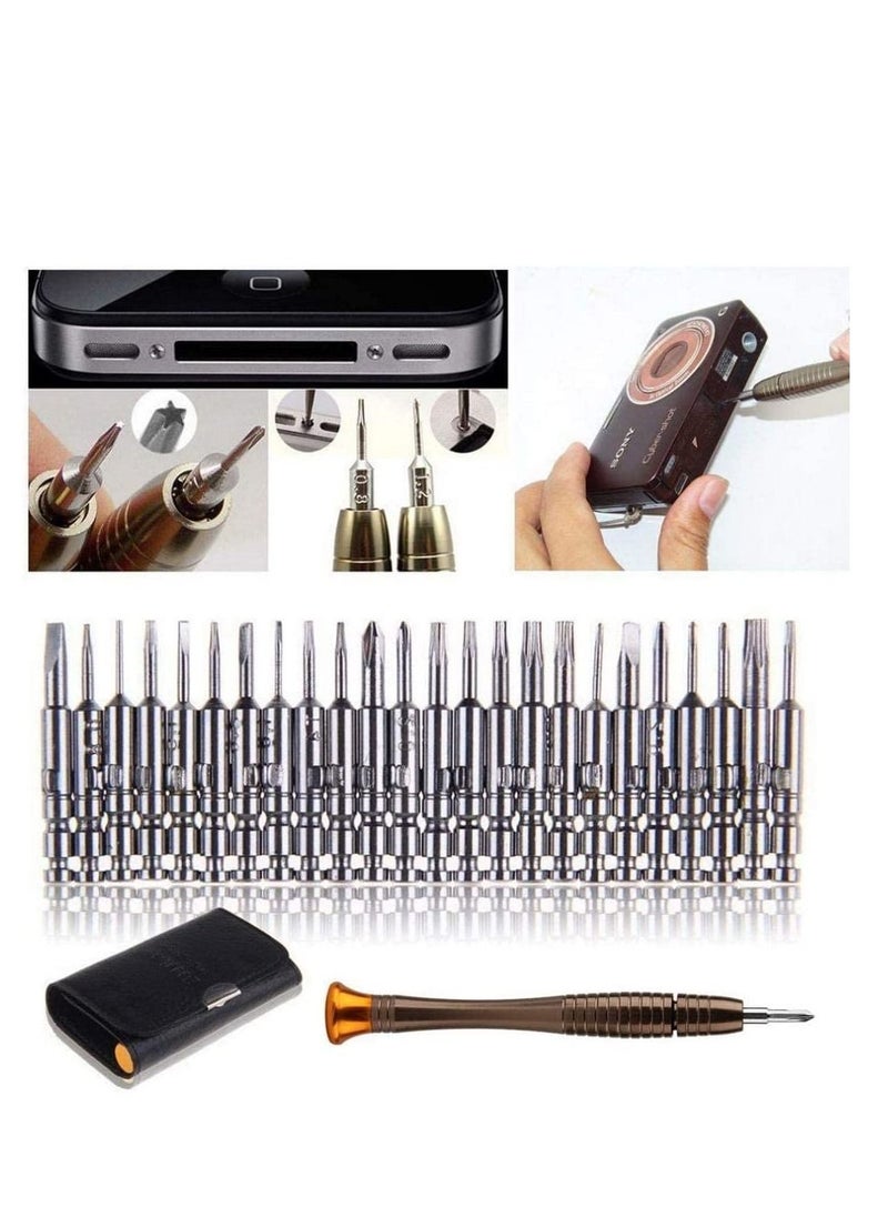 Dubkart - 25 In 1 Torx Screwdriver Repair Tool Set For Cellphone Tablet Pc Camera Watch - Image 1