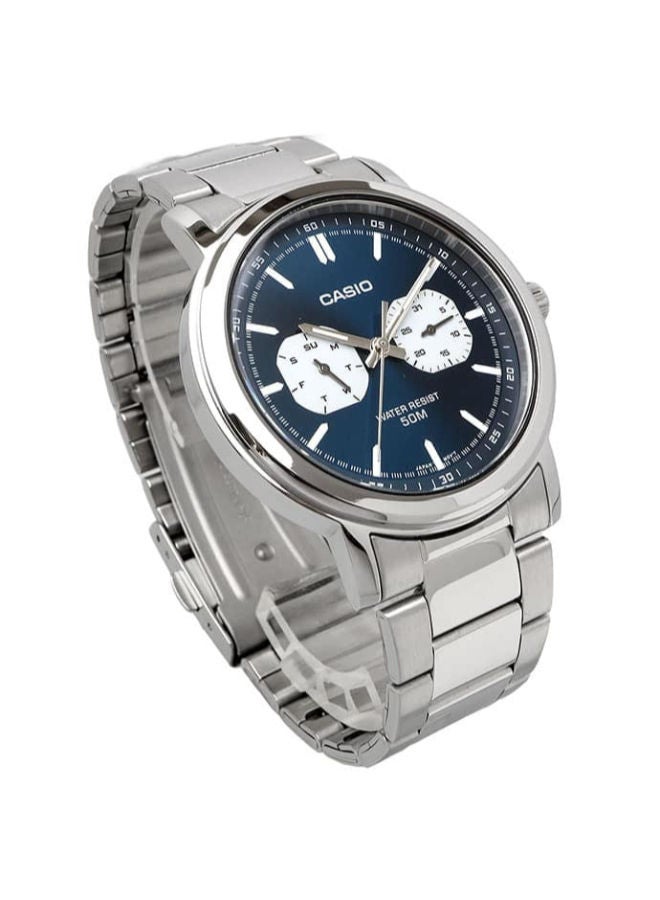 CASIO Stainless Steel Analog Wrist Watch  MTP-E335D-2E1VDF - Image 3