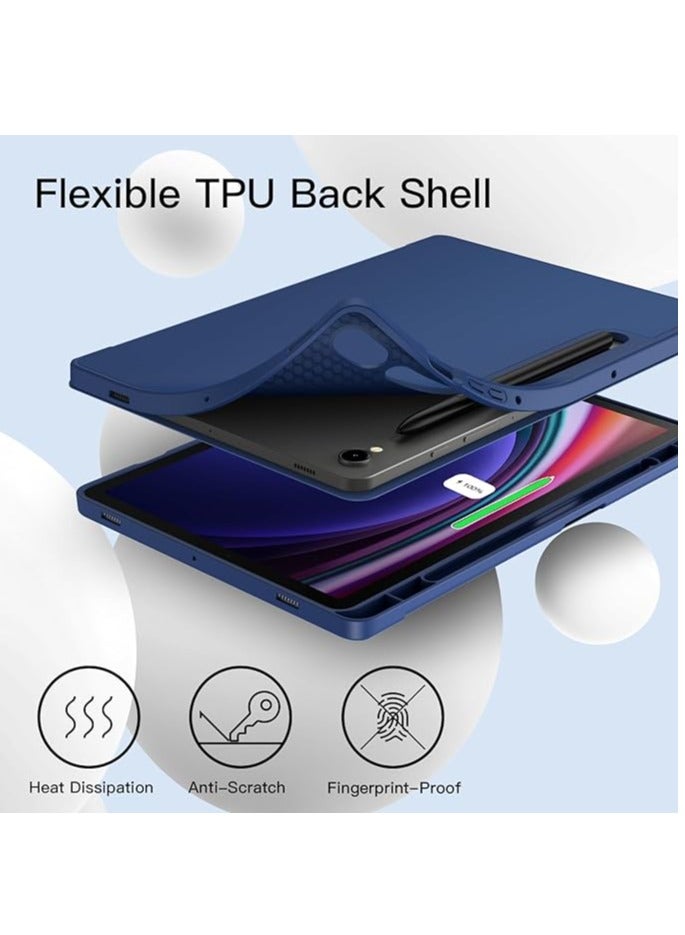 MIGOFAST Samsung Galaxy Tab S9 Case  Tri-Fold Smart Tablet Case with S Pen Holder  Multi- Viewing Angles Stand Soft Silicone Folio Case Cover with Auto Wake Sleep - Image 4