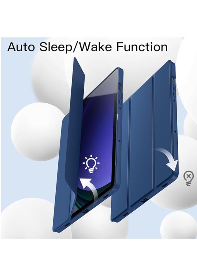 MIGOFAST Samsung Galaxy Tab S9 Case  Tri-Fold Smart Tablet Case with S Pen Holder  Multi- Viewing Angles Stand Soft Silicone Folio Case Cover with Auto Wake Sleep - Image 5
