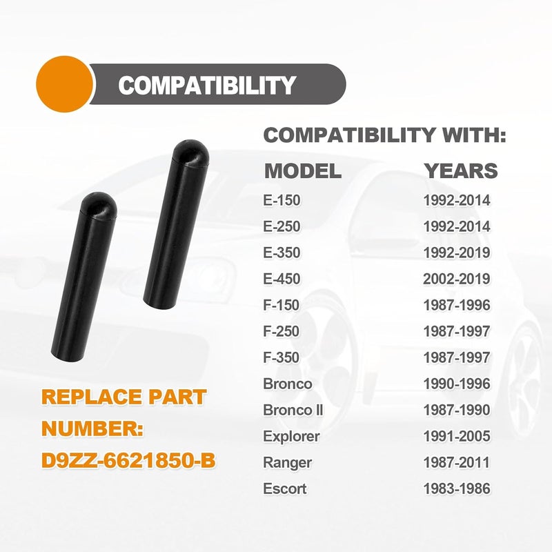 RBOKO Door Lock Knobs for Ford Vehicles - Image 5