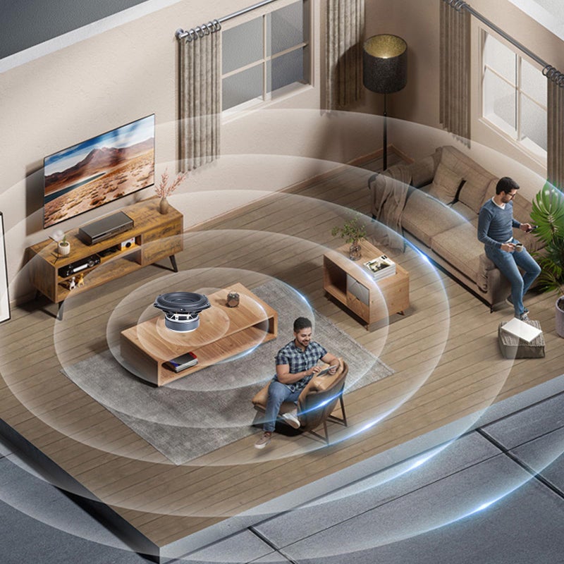 4 بوصة 30 واط 4 أوم مكبر صوت باس مربع ووفر ساب ووفر سيارة منزل ستيريو مكبر صوت - Image 3