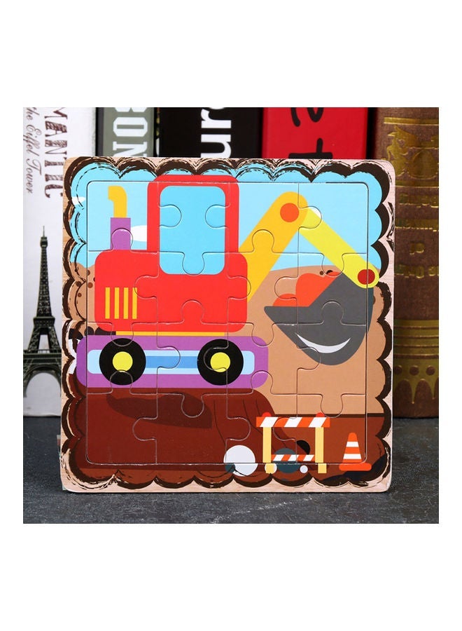 NIBEMINENT Cement Mixer Truck Jigsaw Puzzle Set - Image 5