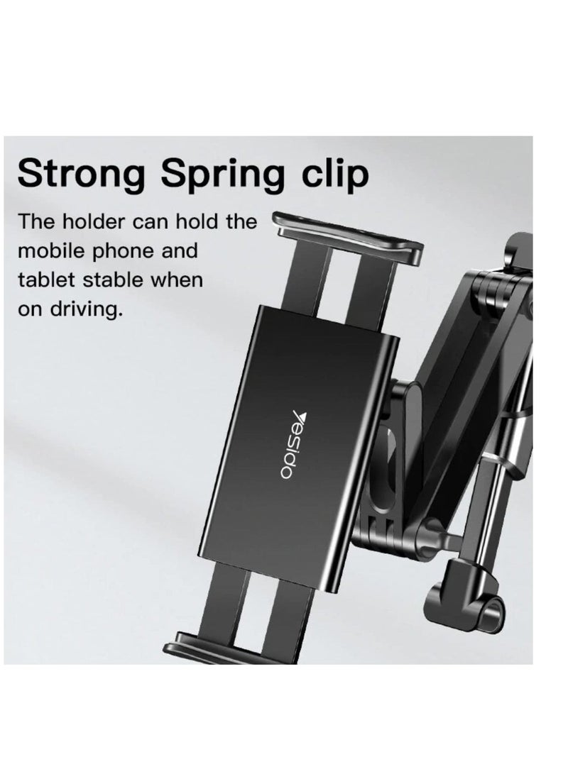 Phone Planet Car Tablet Headrest Mount Tablet Holder Cradle for Car Seat 360 Degree Rotation Compatible with 4.7inch to 12.9 inch ,Compatible with iPhone 13 Pro/13 Pro Max/13/13 mini/iPad - Image 5