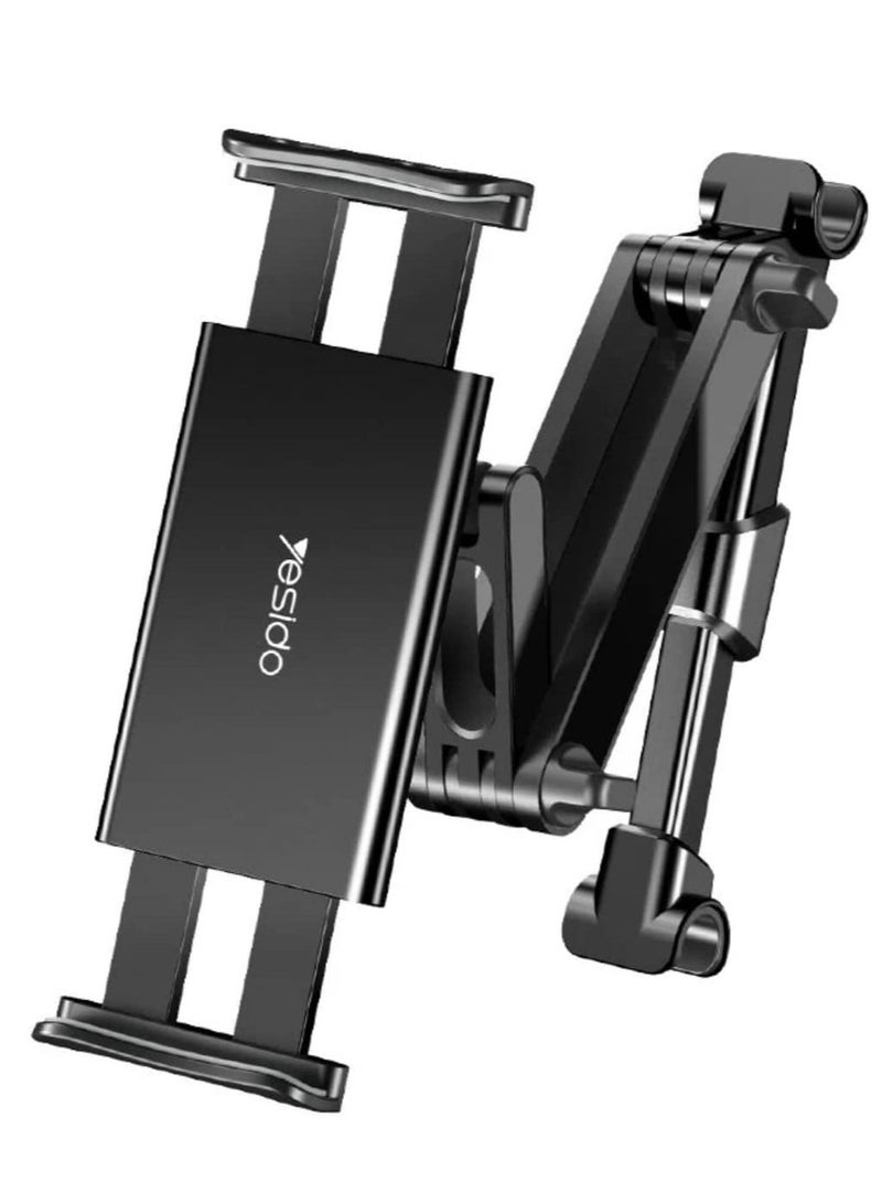 Phone Planet Car Tablet Headrest Mount Tablet Holder Cradle for Car Seat 360 Degree Rotation Compatible with 4.7inch to 12.9 inch ,Compatible with iPhone 13 Pro/13 Pro Max/13/13 mini/iPad - Image 1