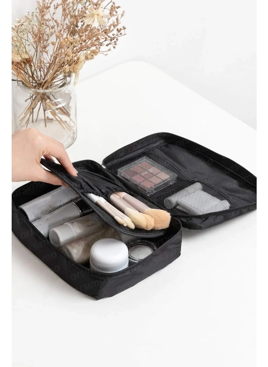 Tozlu Pazar Dusty Market dusty market 4 compartment makeup bag