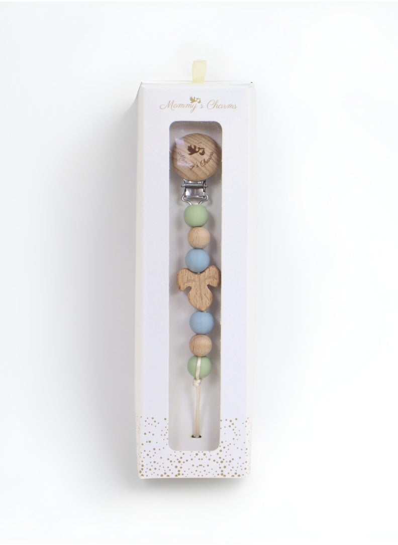 Mommy's Charms Autumn Pacifier Clip  - Image 1