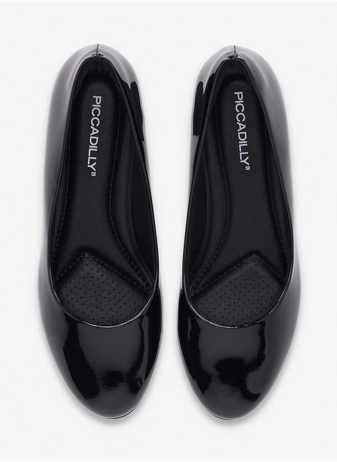 Piccadilly Women Round Toe Slip-On Shoes with Block Heels  - Image 3