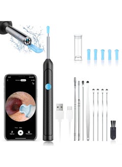 JOGAMS Ear Wax Removal 2000w HD Camera with Camera Earwax Remover Tool with 9 Pcs Ear Set Earwax Removal Kit with Light with 6 Soft Silicone Ear Spoons Ear Cleaner for iOS and Android  - Image 1