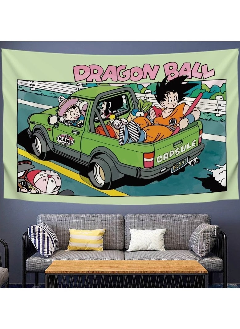 KUYING Dragon Ball Hanging Cloth Background Cloth Bedroom Room Wall Cloth 