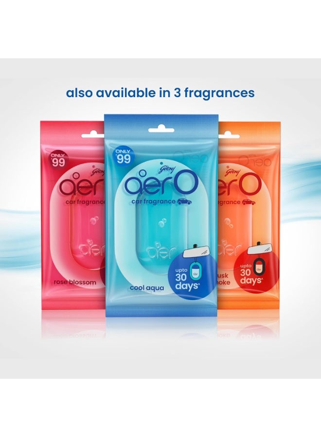 Godrej Aer O – Hanging Car Air Freshener – Assorted Pack of 3 (22.5g) | Gel Lasts up to 30 days | Car Accessories - Image 2