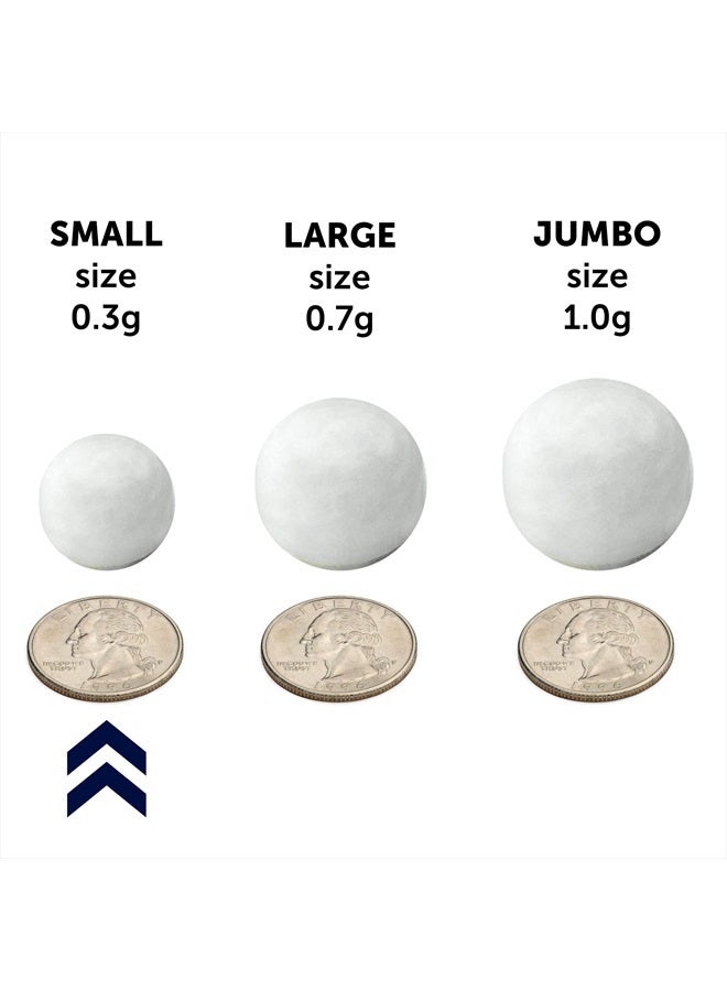 DecorRack 300 Small Cotton Balls for Make-Up, Nail Polish Removal, Pet Care, Applying Oil Lotion or Powder, Made from 100% Natural Cotton, Soft and Absorbent for Household Needs (300 Count) - Image 4
