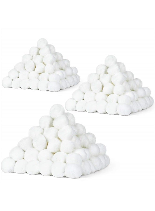 DecorRack 300 Small Cotton Balls for Make-Up, Nail Polish Removal, Pet Care, Applying Oil Lotion or Powder, Made from 100% Natural Cotton, Soft and Absorbent for Household Needs (300 Count) - Image 3