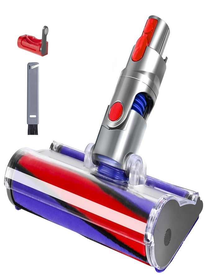 keluke Soft Roller Cleaner Head Compatible with Dyson Cyclone V10 Absolute,V10 Animal,V10 Total Clean +,SV12,V11 Cordless Vacuum Cleaners,Vacuum Head Replacement Suitable for Hard Floor - Image 1