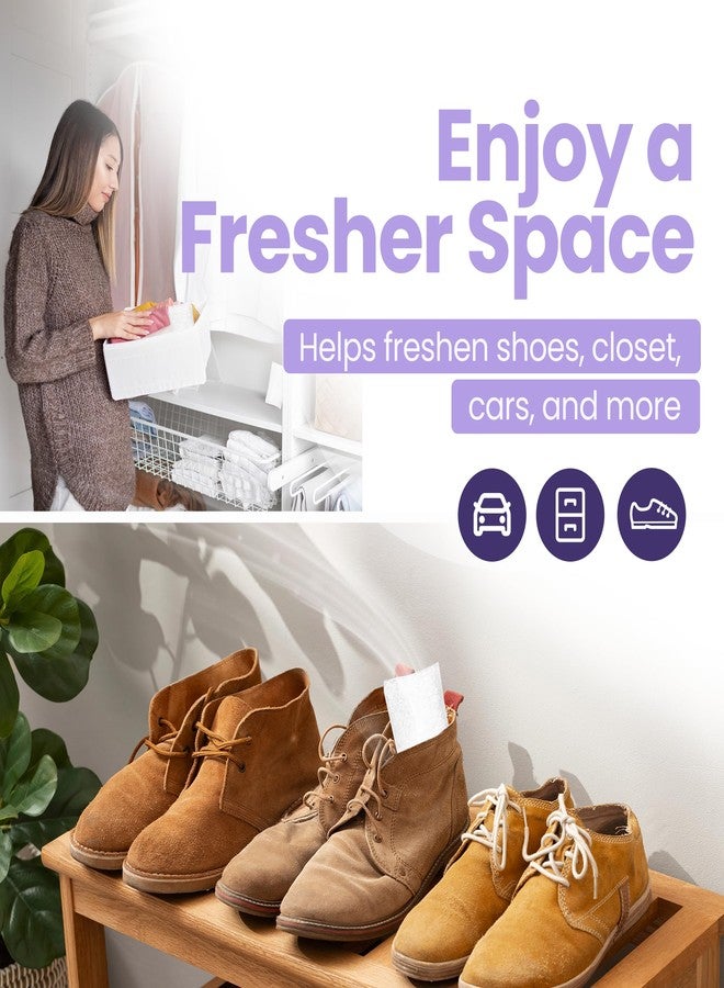 Perfa Lavender Odor Eliminator Pack of 6 | Long Lasting Odor Absorber for Home, Wardrobe, Shoes & Small Spaces | Scented Smell Absorber for Drawers, Trash Cans & Closet | Daily Use Lavender Packs by Perfa - Image 2