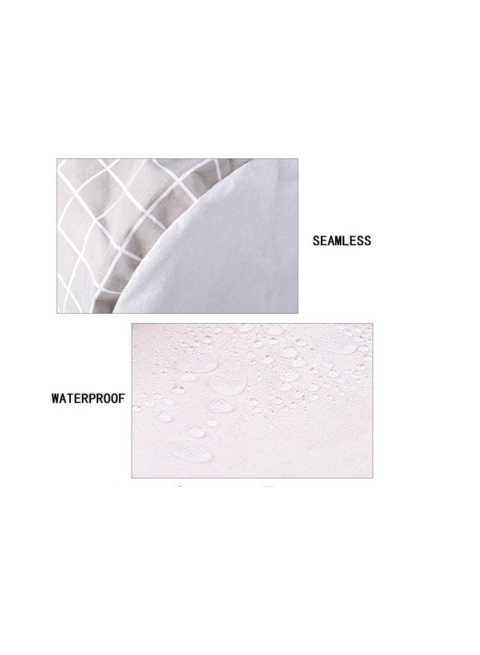 DEO KING Foldable Lattice Clothes Basket Grey 40*35cm - Image 3