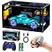 AEROQUEST Gesture Sensing Remote Control Car with Display Dust Cover GarageUSBC Rechargeable Drift RC Stunt Cars with LED LightSpraySound24GHz Toy for Kids ChristmasBirthday Gifts for Boys Girls - Image 2