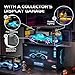 AEROQUEST Gesture Sensing Remote Control Car with Display Dust Cover GarageUSBC Rechargeable Drift RC Stunt Cars with LED LightSpraySound24GHz Toy for Kids ChristmasBirthday Gifts for Boys Girls - Image 4