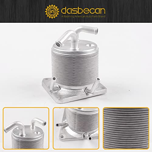 Dasbecan Upgraded 4 Ports CVT Transmission Oil Cooler - Compatible with 2007-2012 Sentra 2011-2014 Juke 2008-2013 Rogue - Replaces #216061XF0A 216063TX0A - Image 3