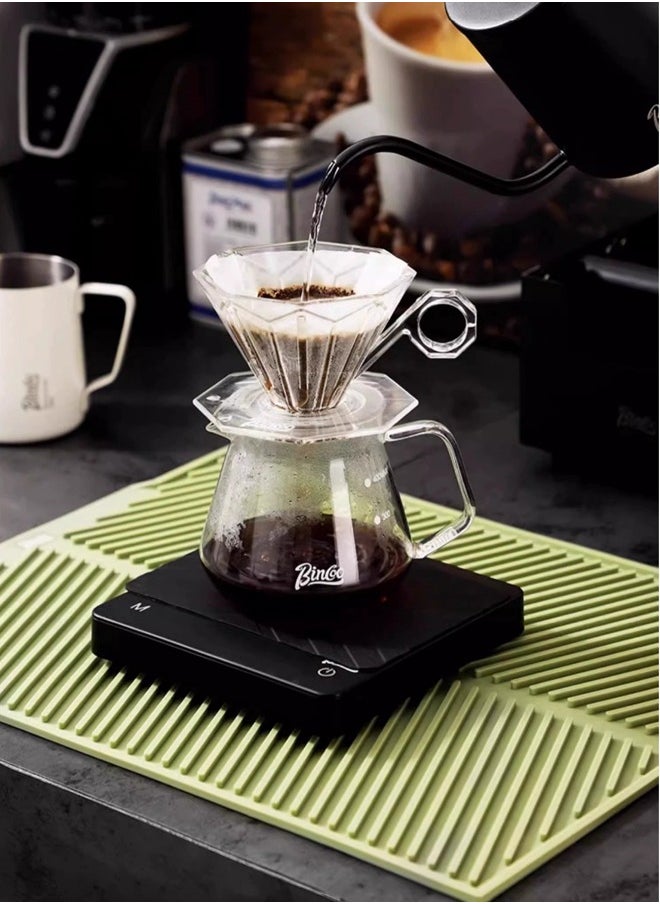 Bincoo - Tableware Drying Silicone Mat Coffee Shop Rubber Bar Service Splash Mat - Image 1