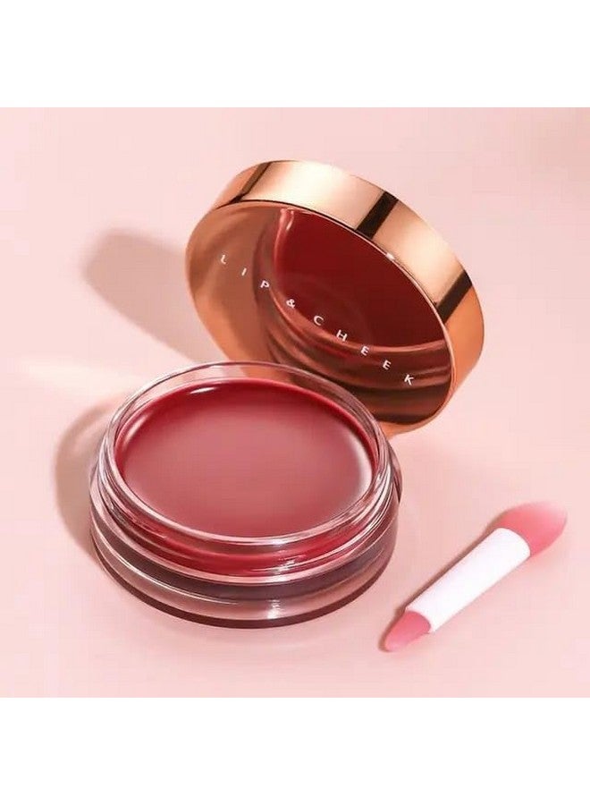 COSLUXE O Two O 2 In 1 Hydrating Gloss Lip & Cheek Balm Semi-Matte Finish 6G (02 Rejoice) - Image 1