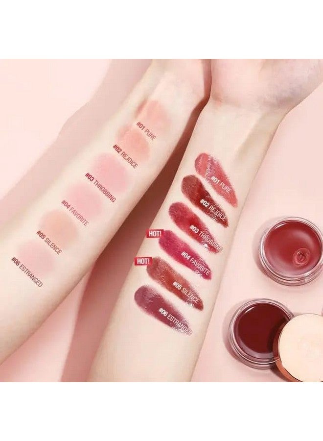 COSLUXE O Two O 2 In 1 Hydrating Gloss Lip & Cheek Balm Semi-Matte Finish 6G (02 Rejoice) - Image 4