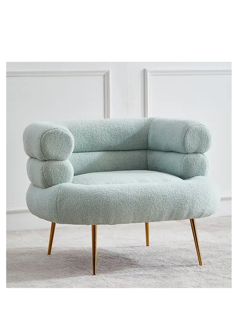Comfynest Comfynest Bouclé U Form Accent Chair for Stylish and Modern Living  - Image 1