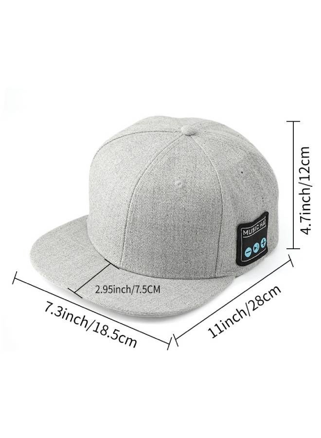 LUCKIER Bluetooth Headphones Music Baseball Cap with Built-in Speaker - Wireless Stereo, 8 Hours Playtime, Lightweight, Suitable for Outdoor Activities - Image 1