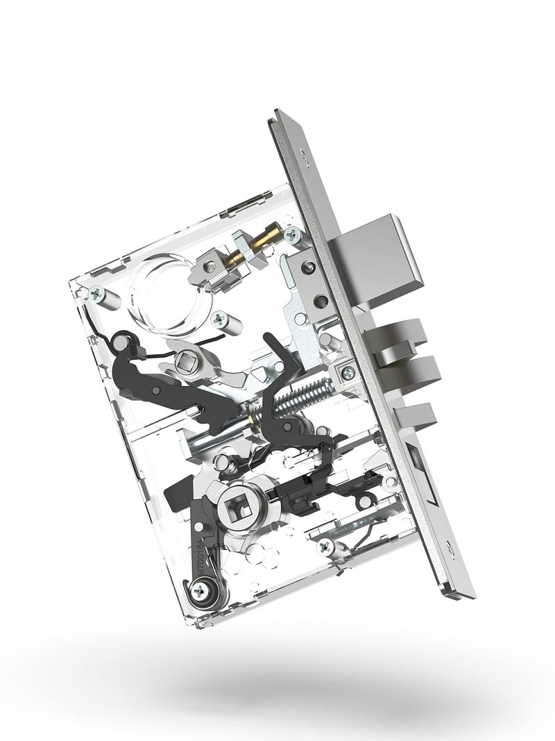 SUMBIN Commercial Mortise Lockset with Lever for Entry/Office Door F04 - Image 4